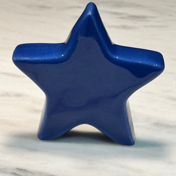 Rae Dunn 4th Of July Patriotic Blue Star HERO Artesan Collection - Picture 2 of 2